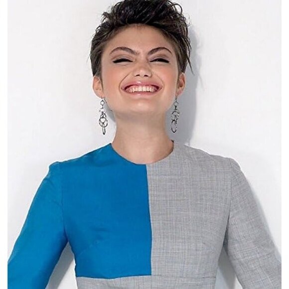 McCalls M7089 Misses Fit Patterned Colorblock Dress Sewing Pattern Sizes 6-14 - Picture 5 of 7